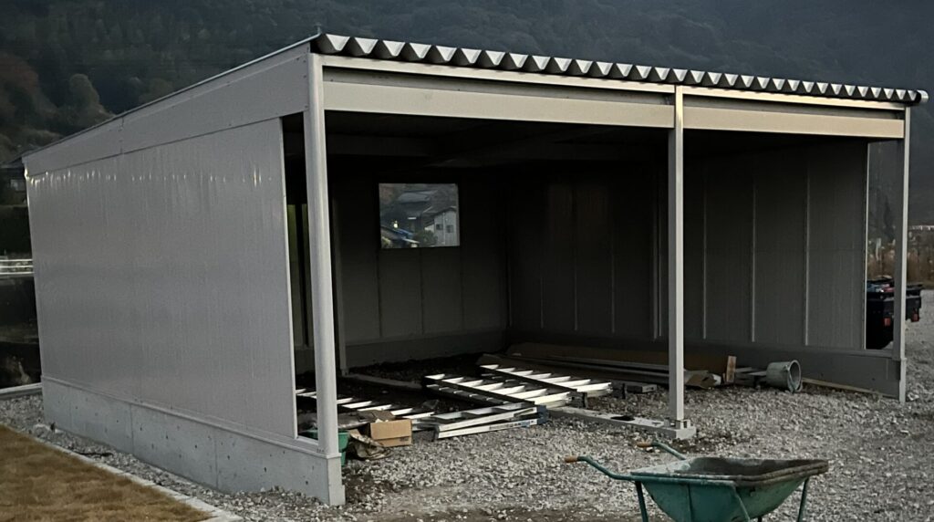 倉庫・車庫・作業場の新築もお任せください
