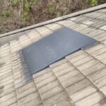 【天窓撤去＋板金補修工事】