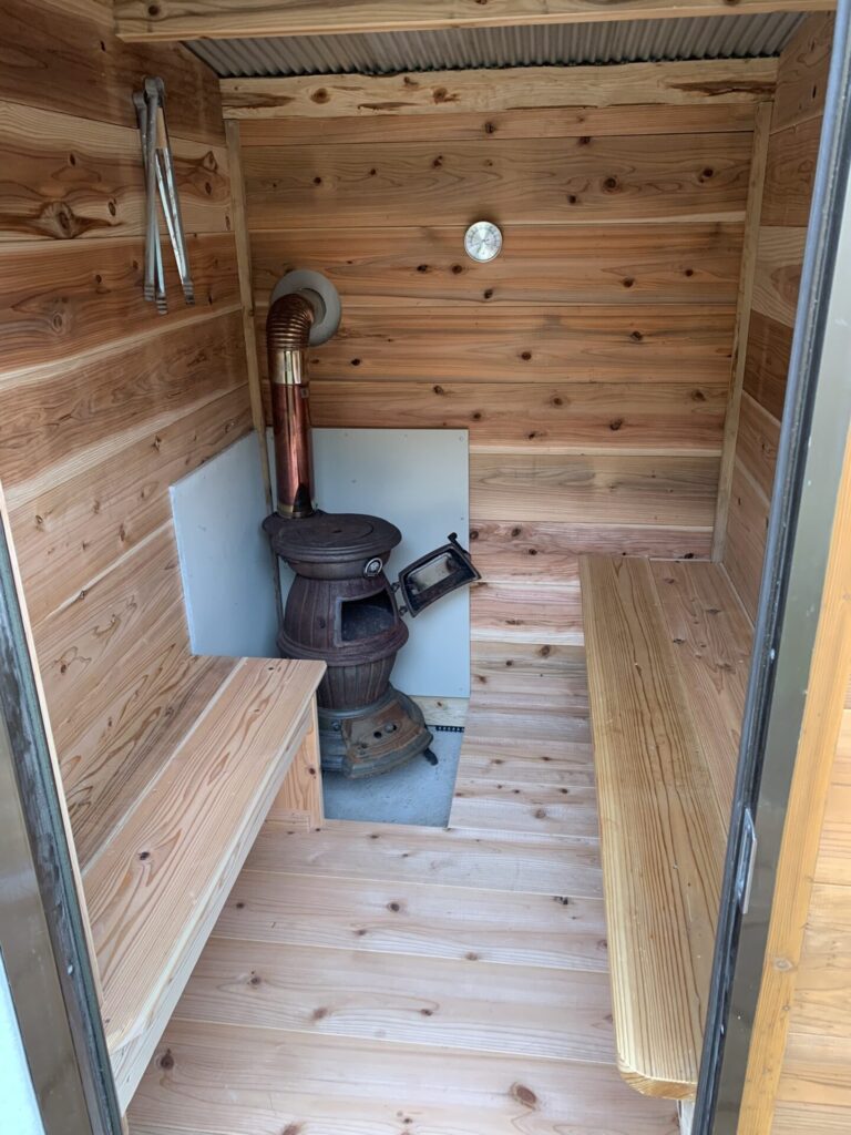 自宅の庭に、最高の“ととのい空間”。